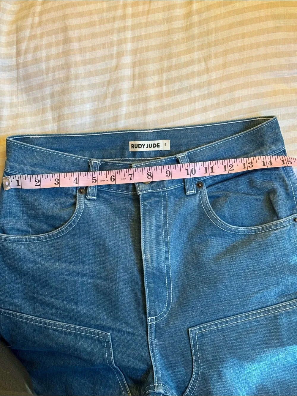 Rudy Jude Pale Indigo Utilities, size 2 - Picture 6 of 8